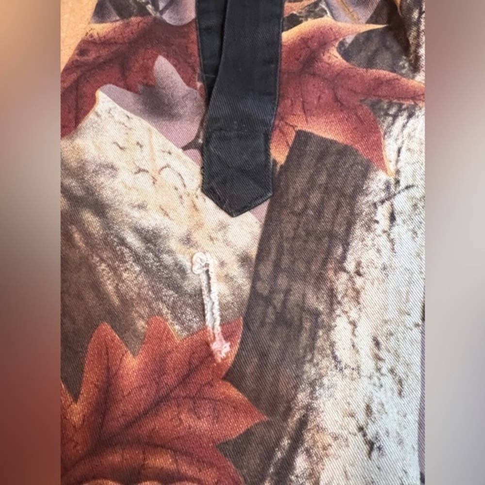 Master Sportsman Men L Camo Black Colorblock Long Sleeve Button Down Shirt AS IS - Picture 3 of 6